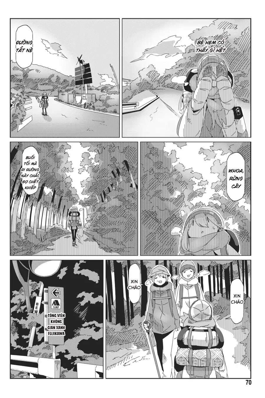 Yurucamp Chapter 37 - Trang 2