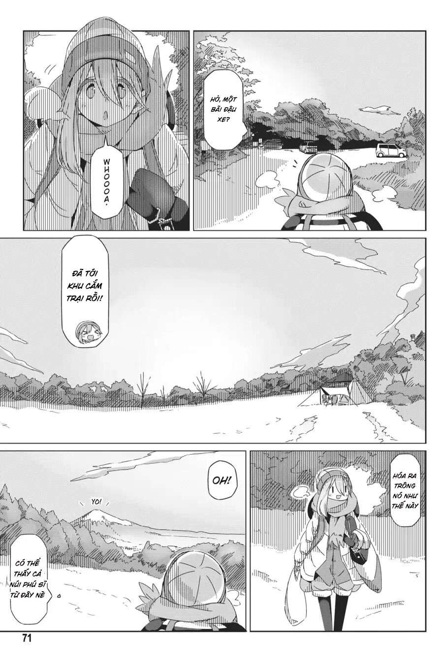 Yurucamp Chapter 37 - Trang 2