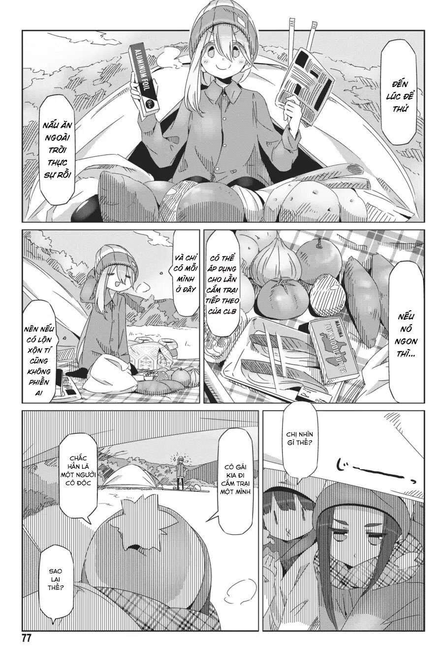 Yurucamp Chapter 37 - Trang 2