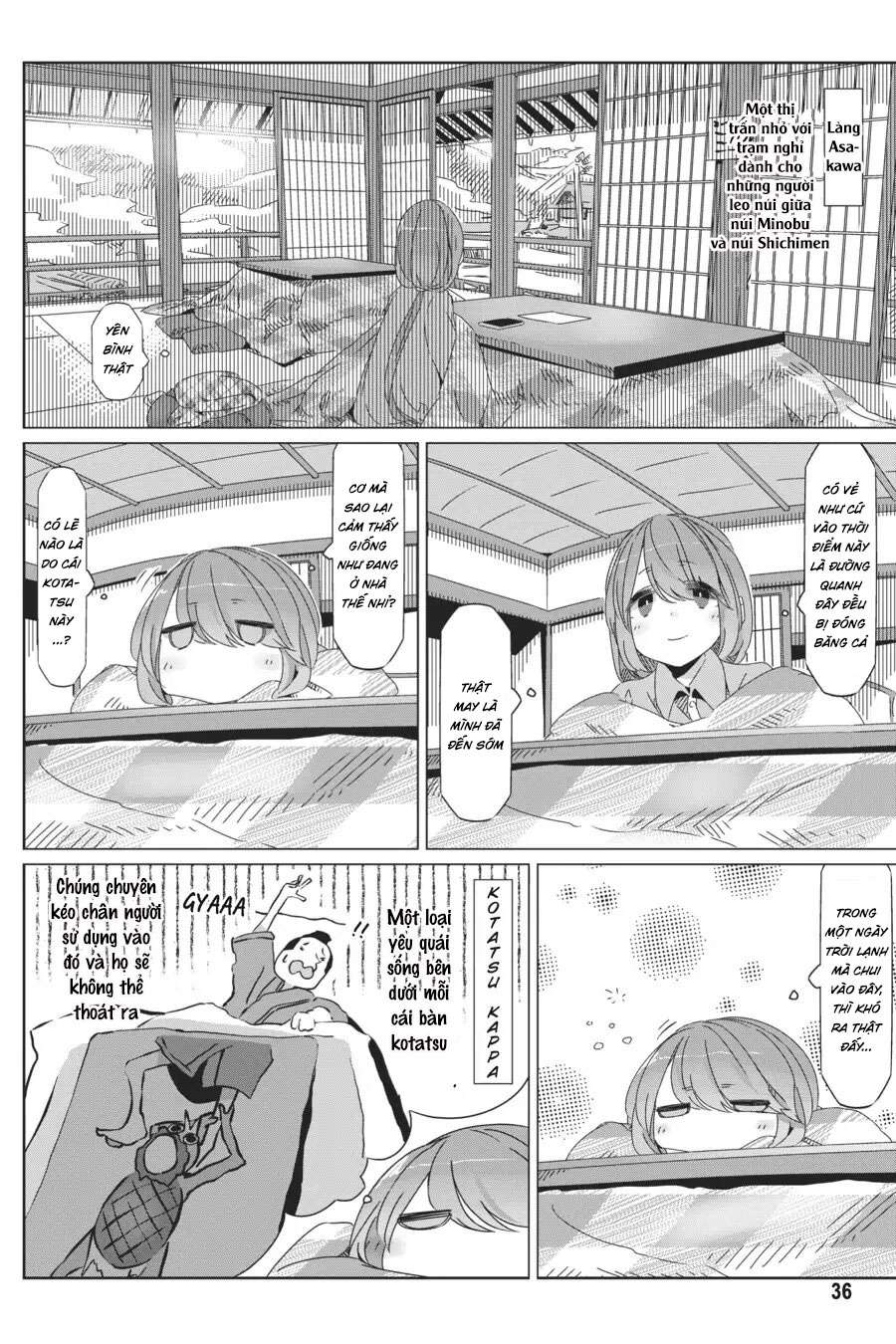 Yurucamp Chapter 36 - Trang 2