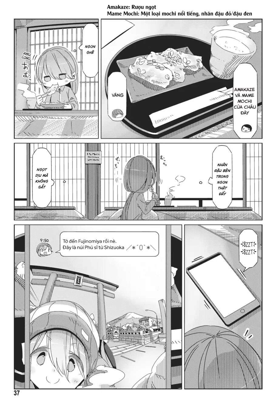 Yurucamp Chapter 36 - Trang 2