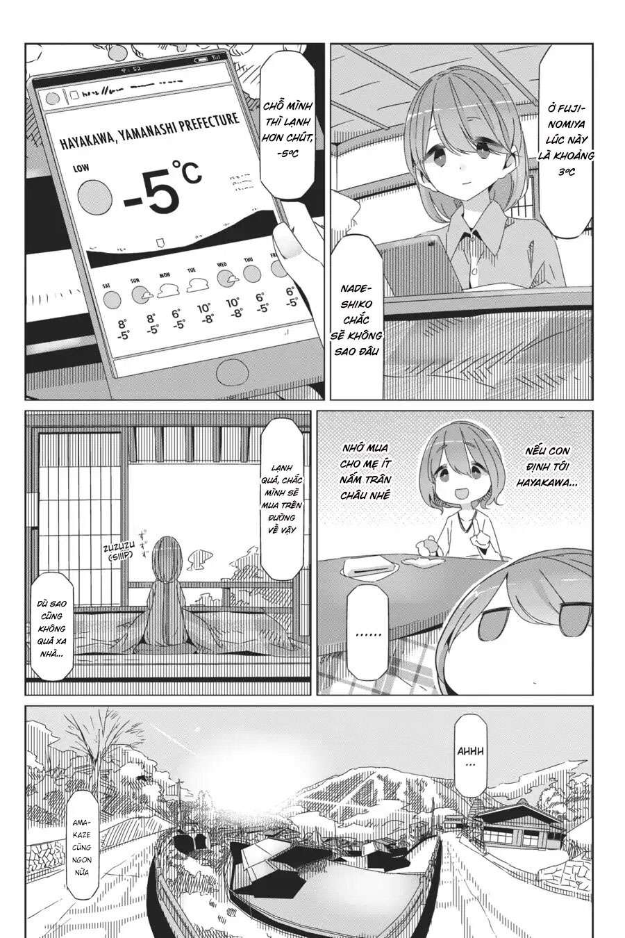 Yurucamp Chapter 36 - Trang 2