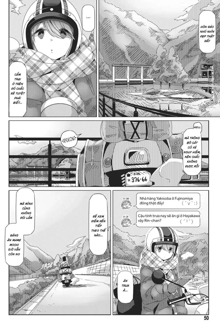 Yurucamp Chapter 36 - Trang 2