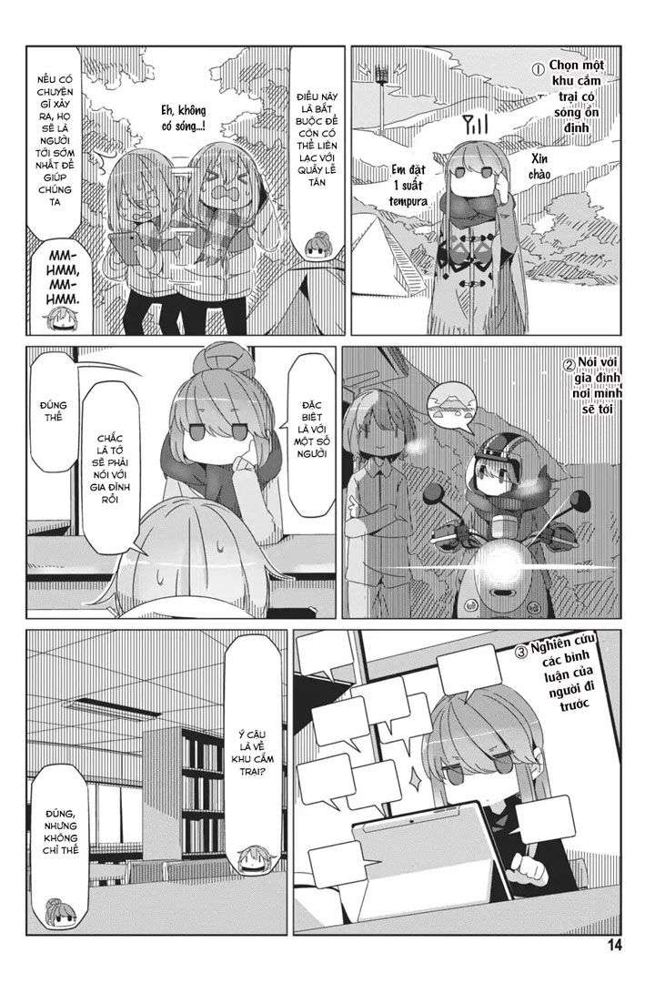 Yurucamp Chapter 35 - Trang 2