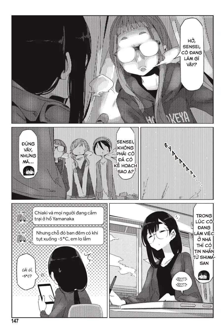 Yurucamp Chapter 34 - Trang 2