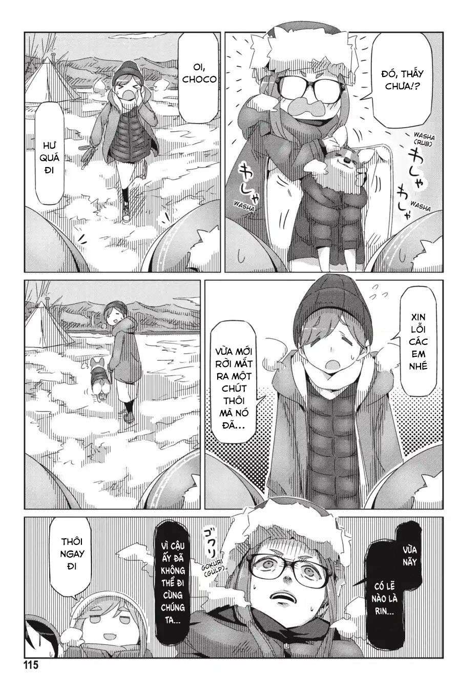 Yurucamp Chapter 33 - Trang 2