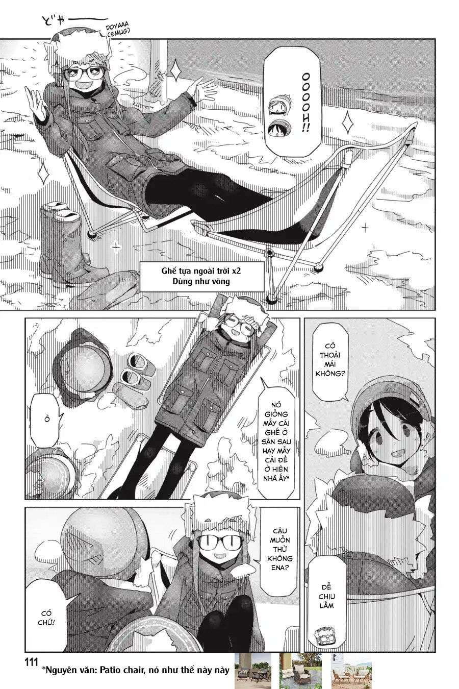 Yurucamp Chapter 33 - Trang 2