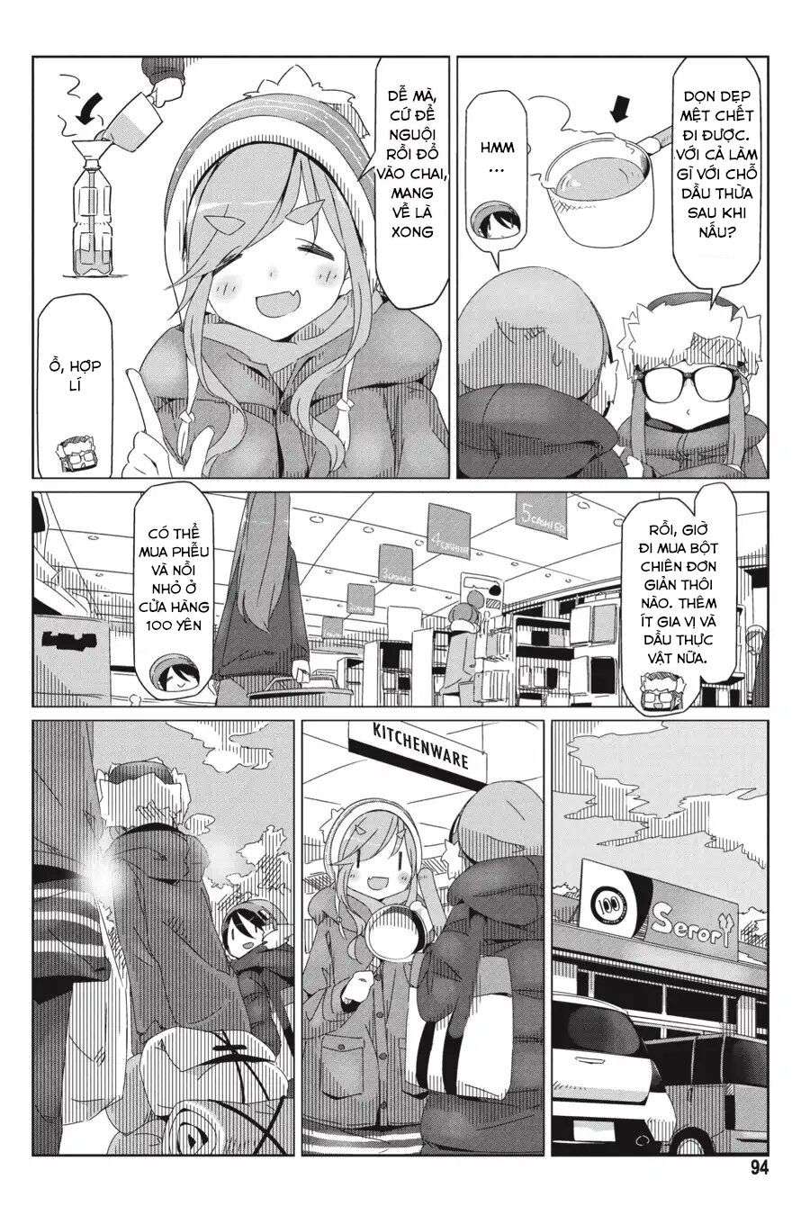 Yurucamp Chapter 32 - Trang 2