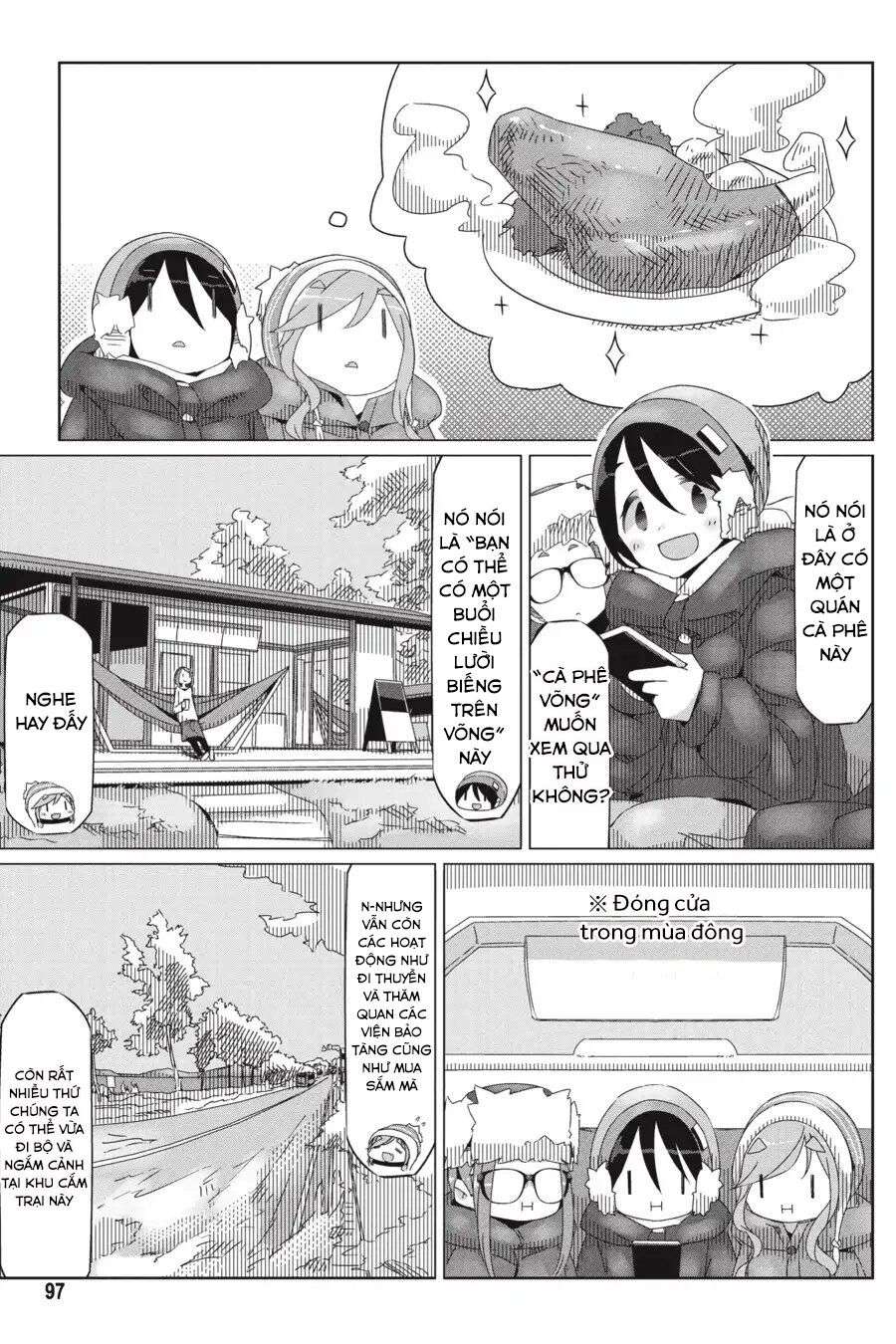 Yurucamp Chapter 32 - Trang 2