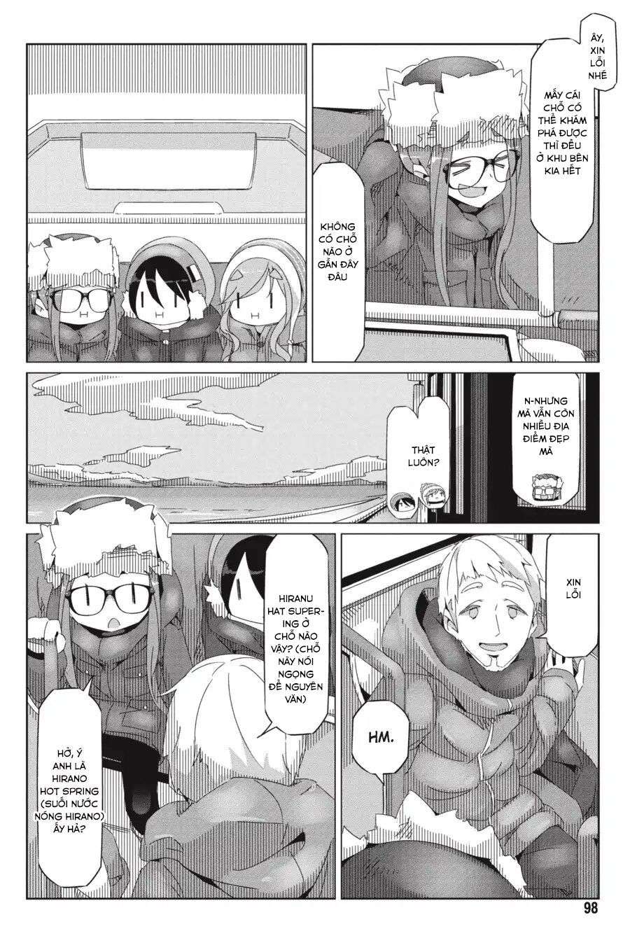 Yurucamp Chapter 32 - Trang 2