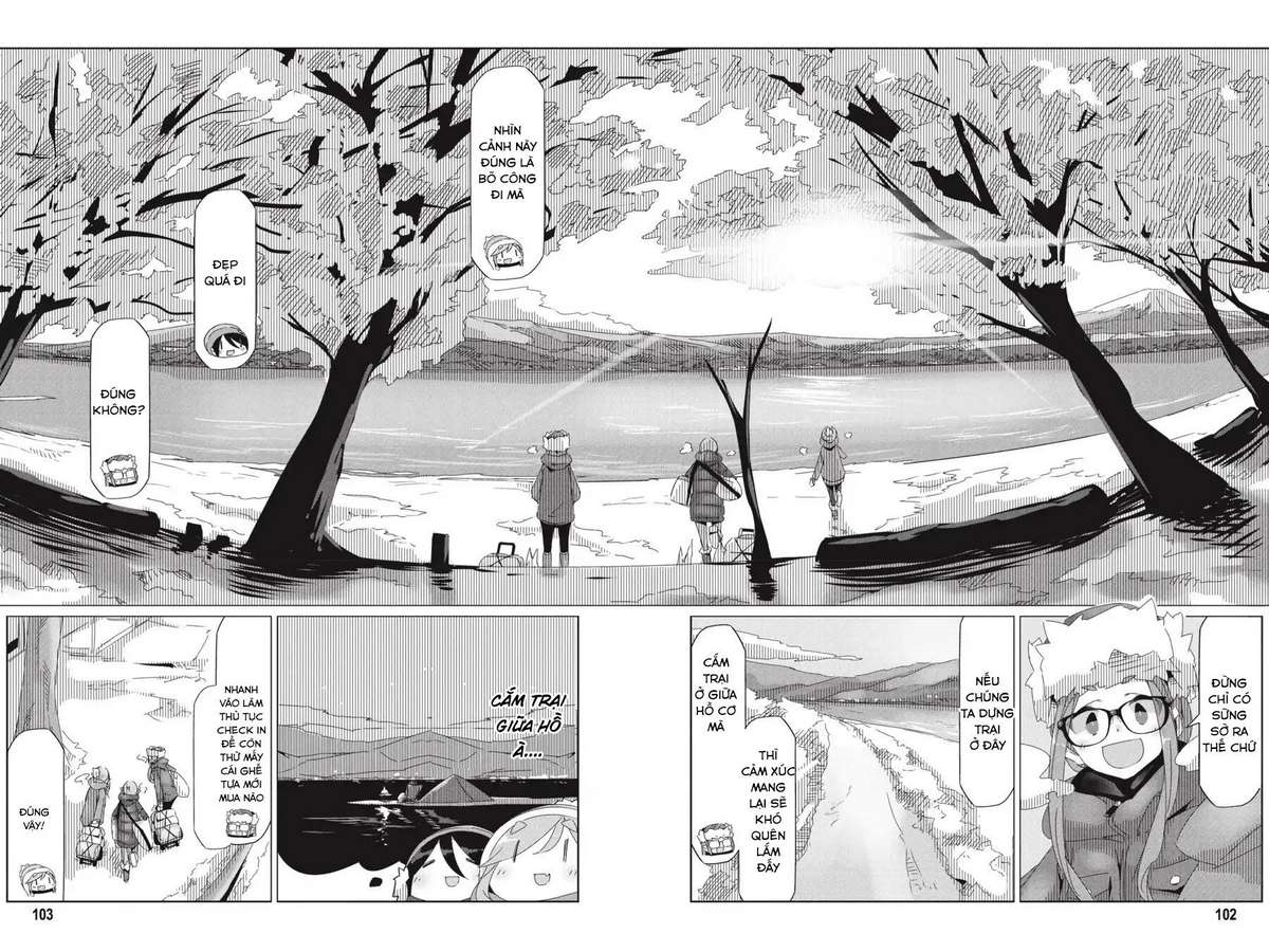 Yurucamp Chapter 32 - Trang 2