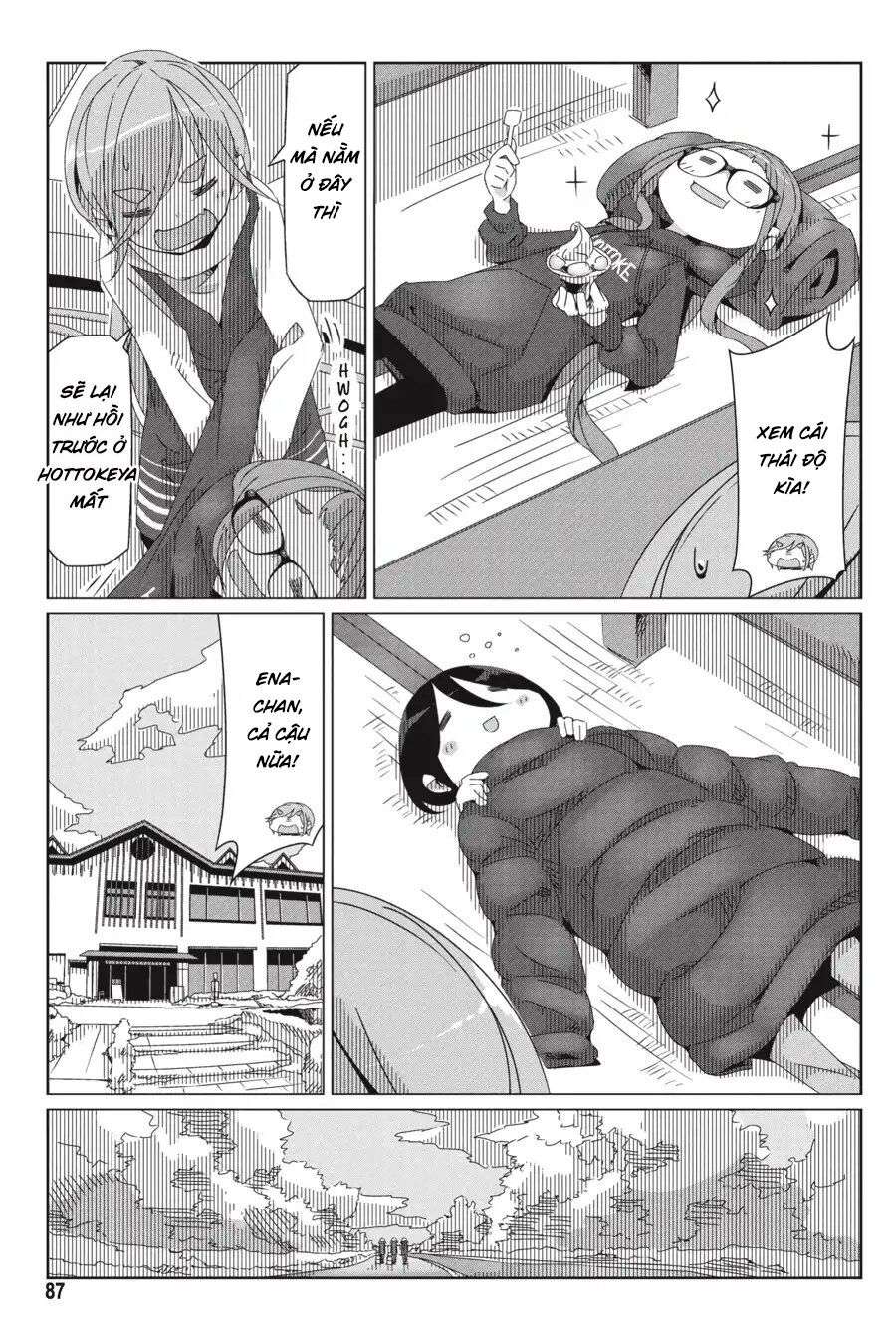 Yurucamp Chapter 32 - Trang 2