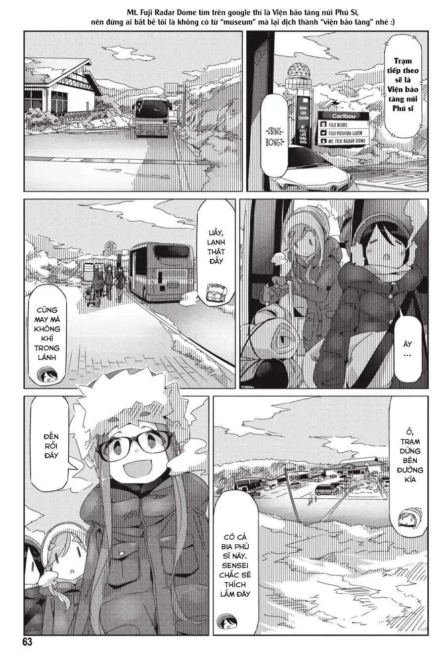 Yurucamp Chapter 31 - Trang 2