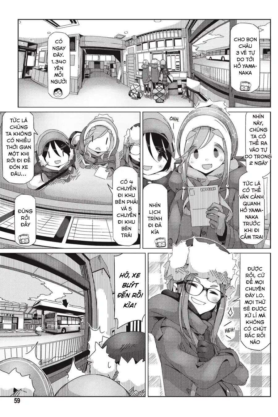 Yurucamp Chapter 31 - Trang 2