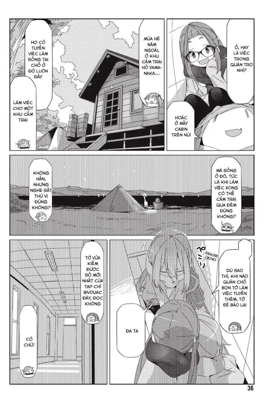 Yurucamp Chapter 30 - Trang 2