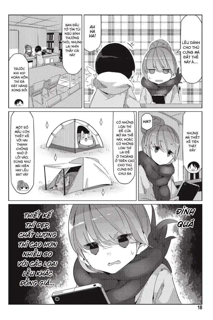 Yurucamp Chapter 29 - Trang 2