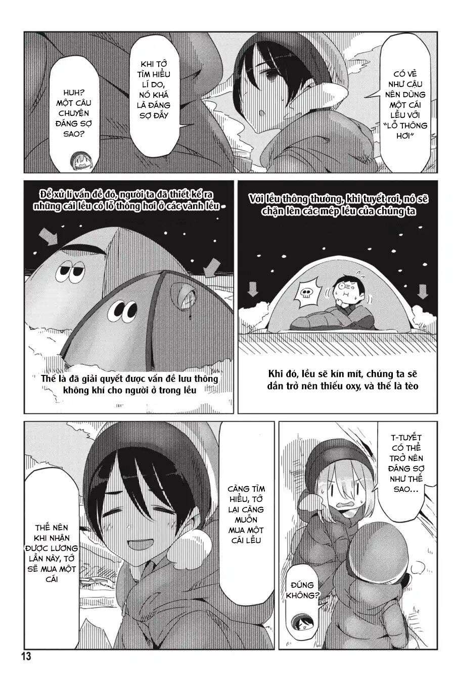 Yurucamp Chapter 24 - Trang 2