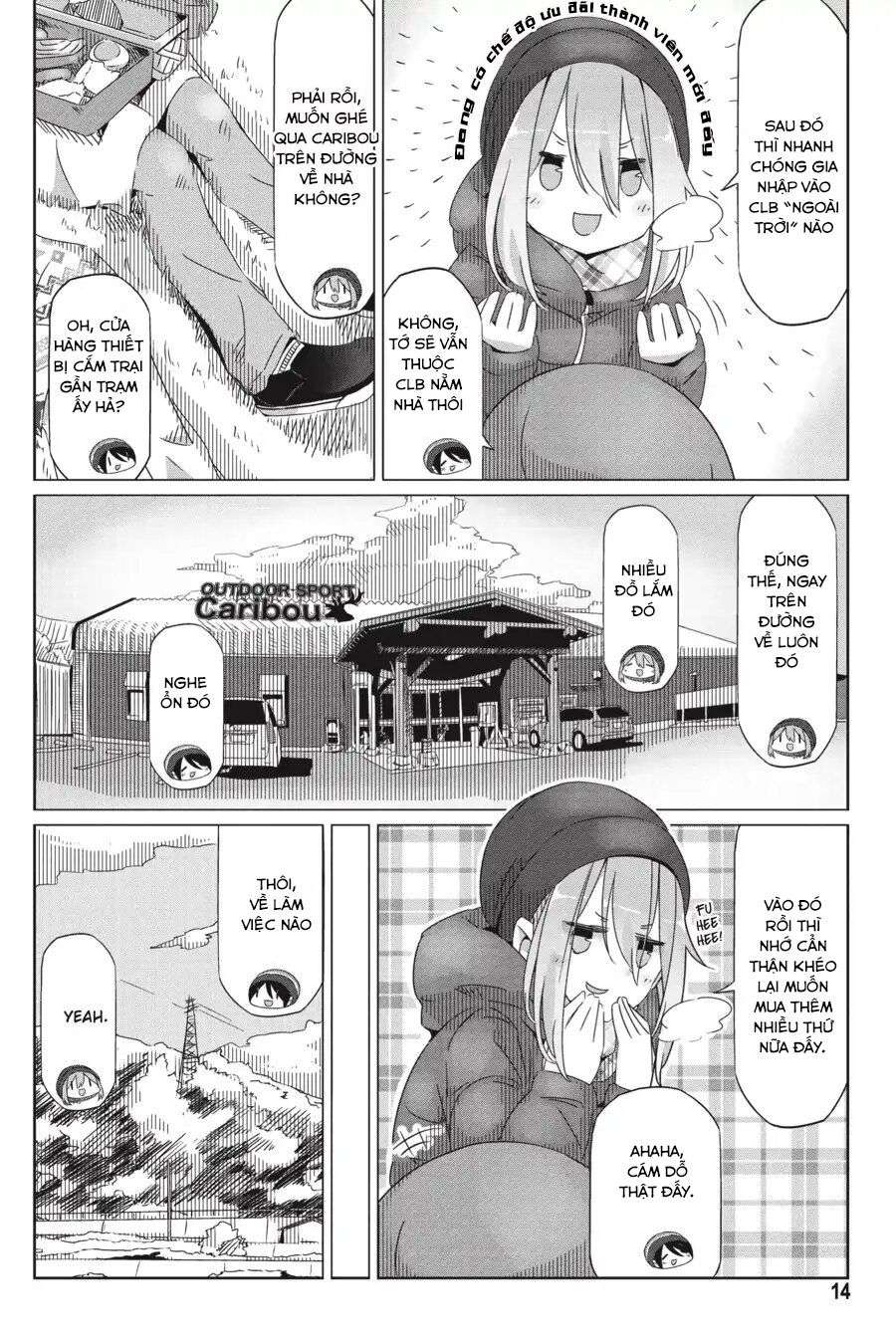 Yurucamp Chapter 24 - Trang 2