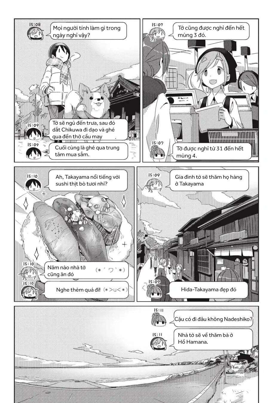 Yurucamp Chapter 24 - Trang 2