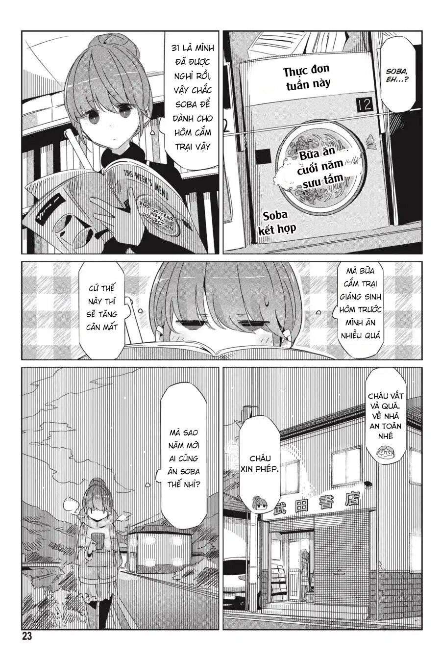 Yurucamp Chapter 24 - Trang 2