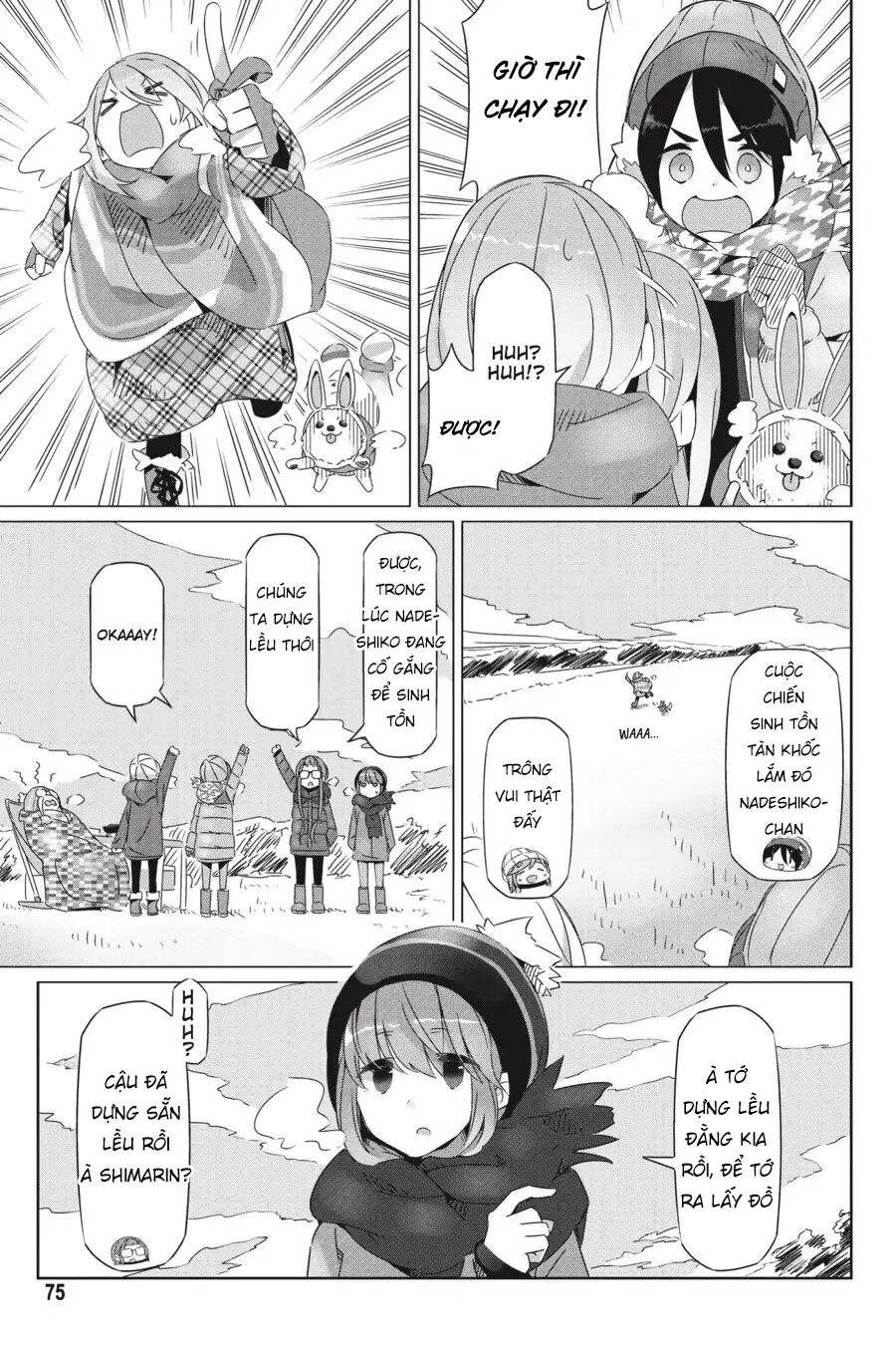 Yurucamp Chapter 21 - Trang 2