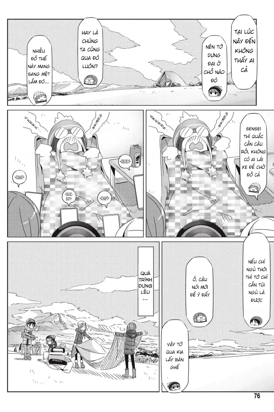 Yurucamp Chapter 21 - Trang 2