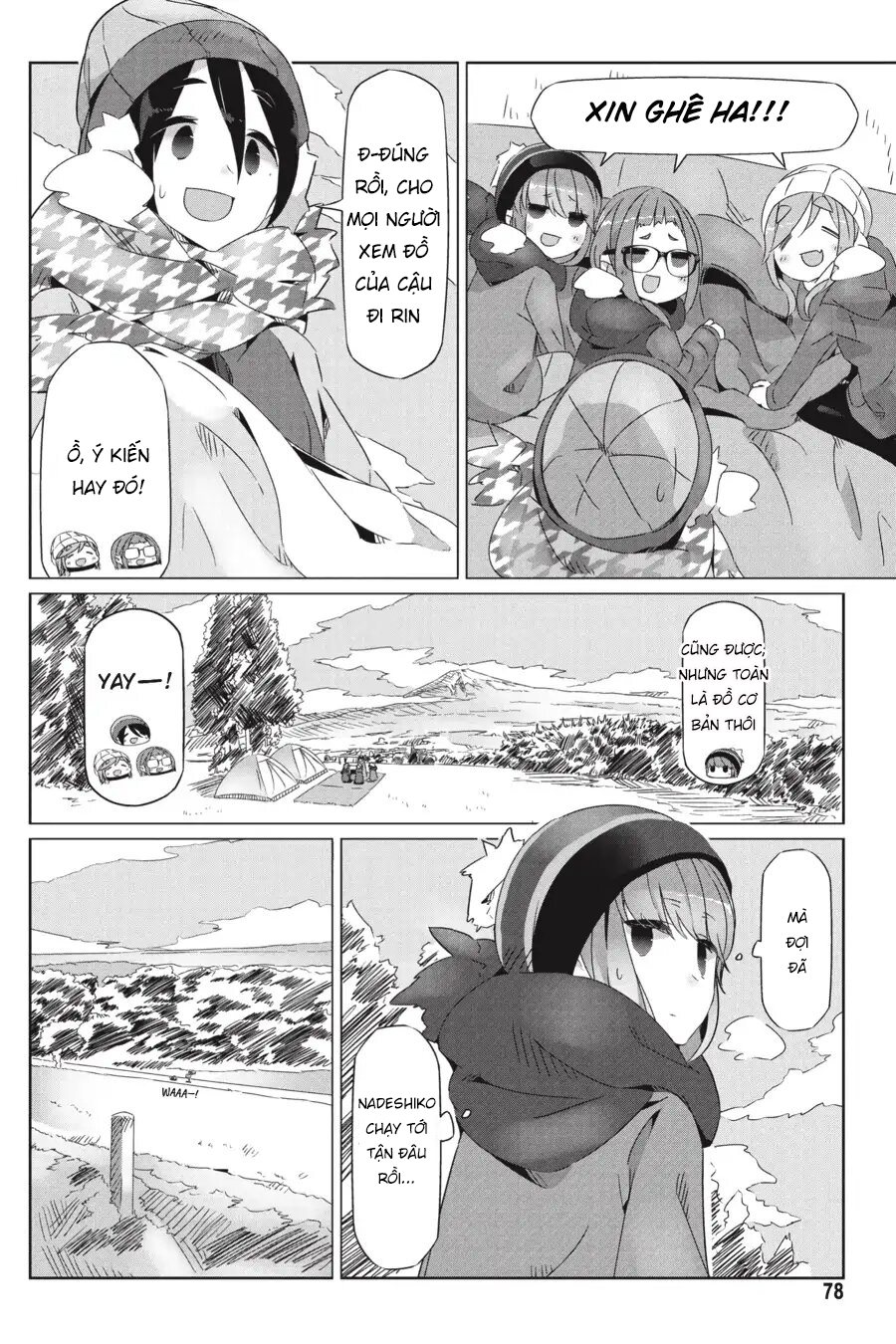 Yurucamp Chapter 21 - Trang 2