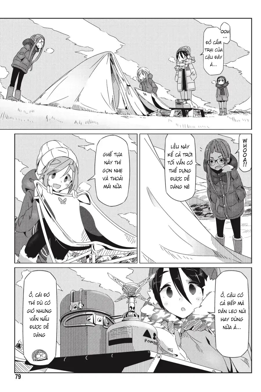 Yurucamp Chapter 21 - Trang 2