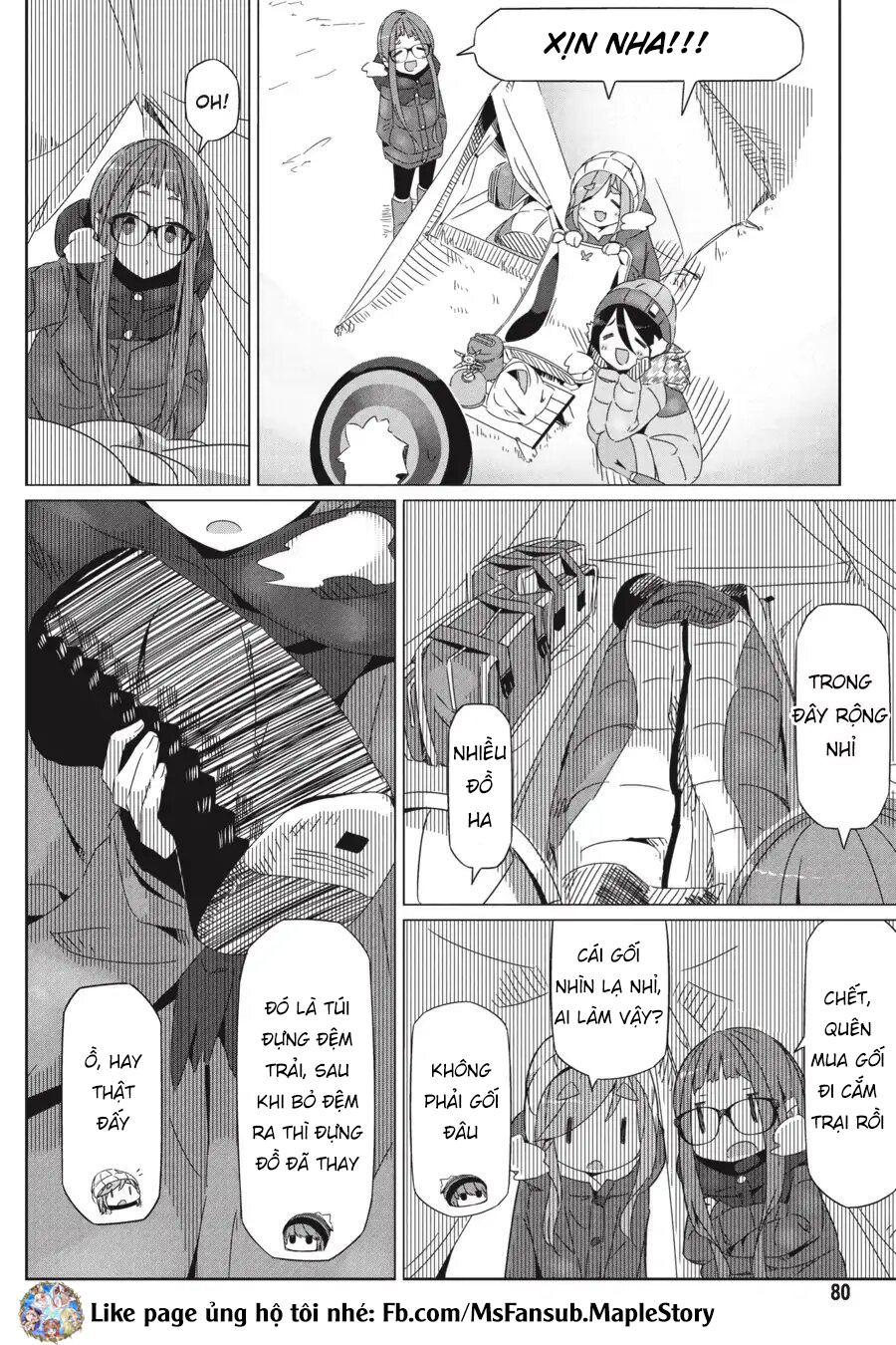 Yurucamp Chapter 21 - Trang 2