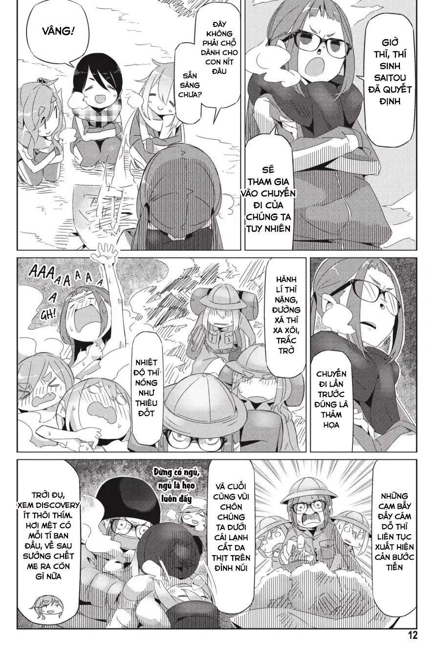 Yurucamp Chapter 19 - Trang 2