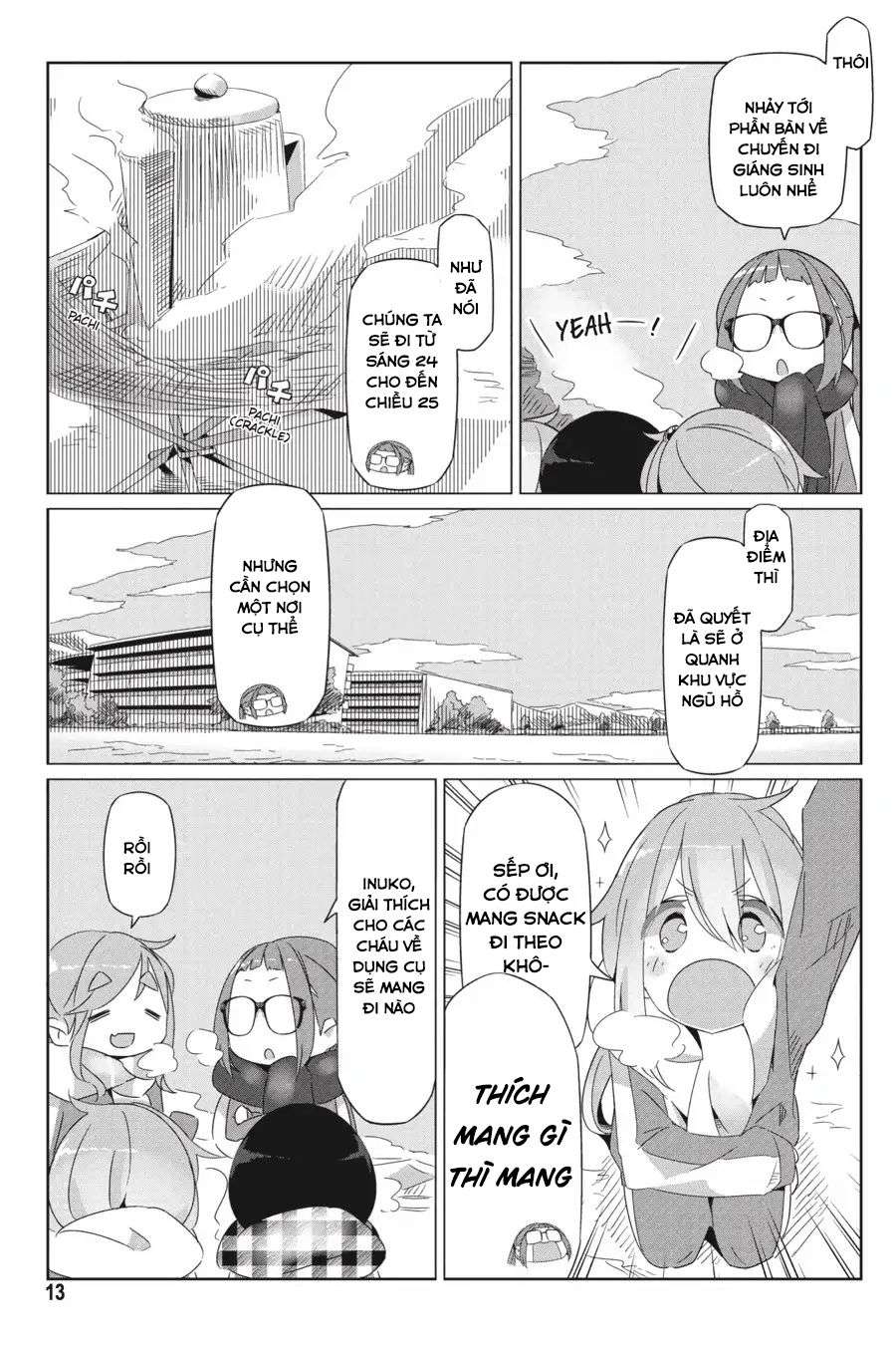 Yurucamp Chapter 19 - Trang 2