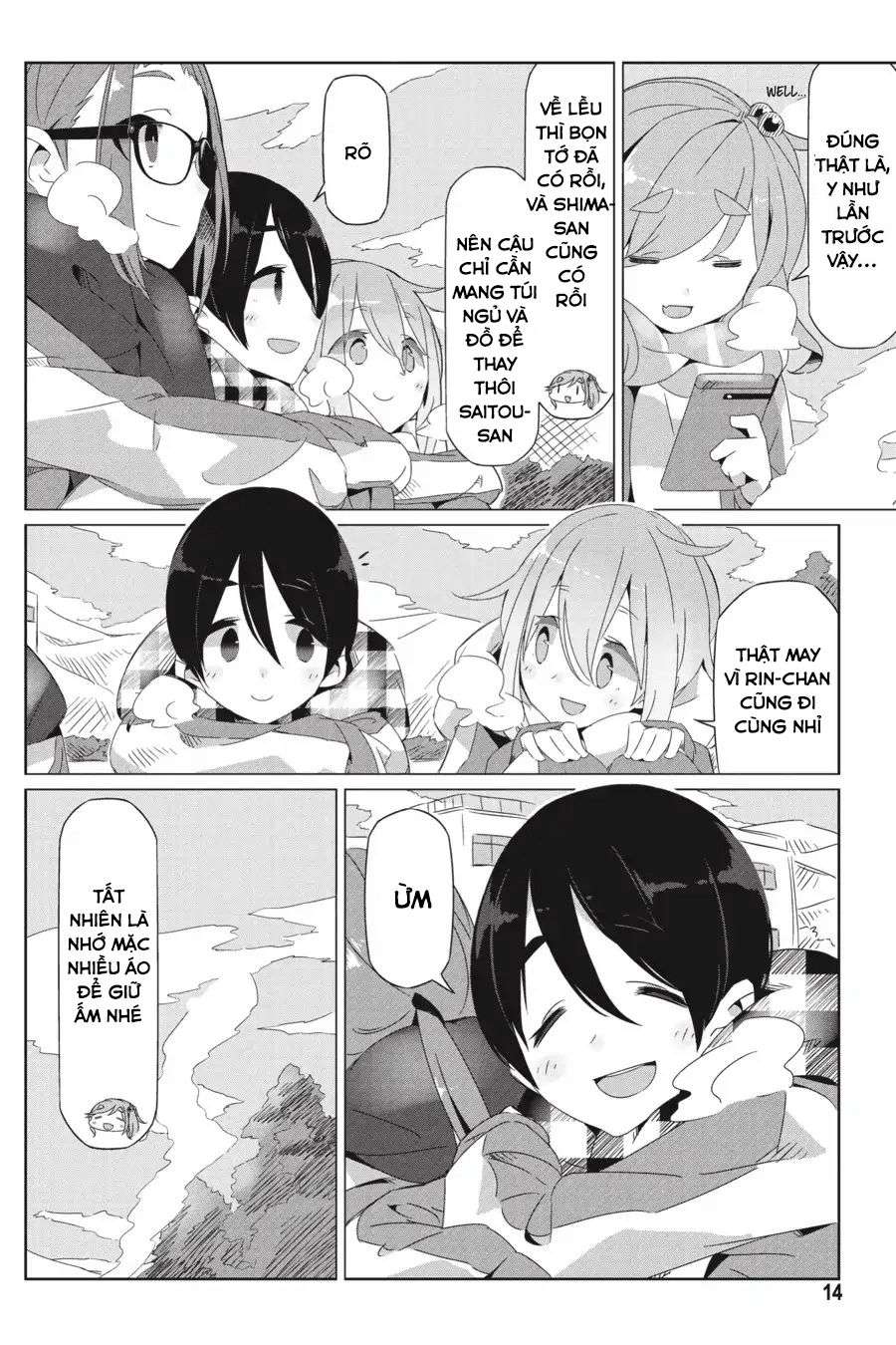 Yurucamp Chapter 19 - Trang 2