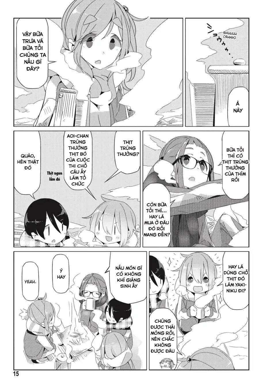 Yurucamp Chapter 19 - Trang 2