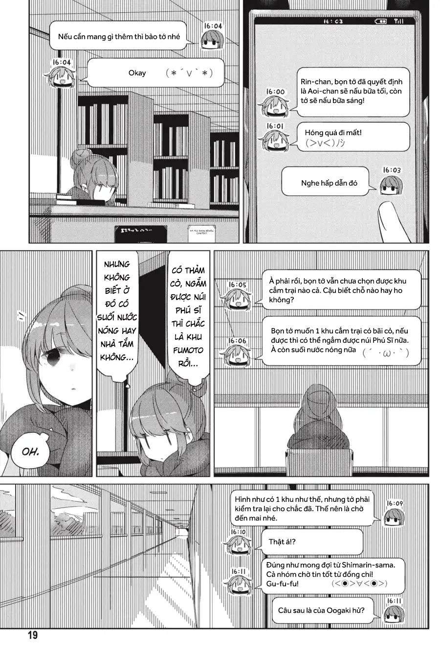 Yurucamp Chapter 19 - Trang 2