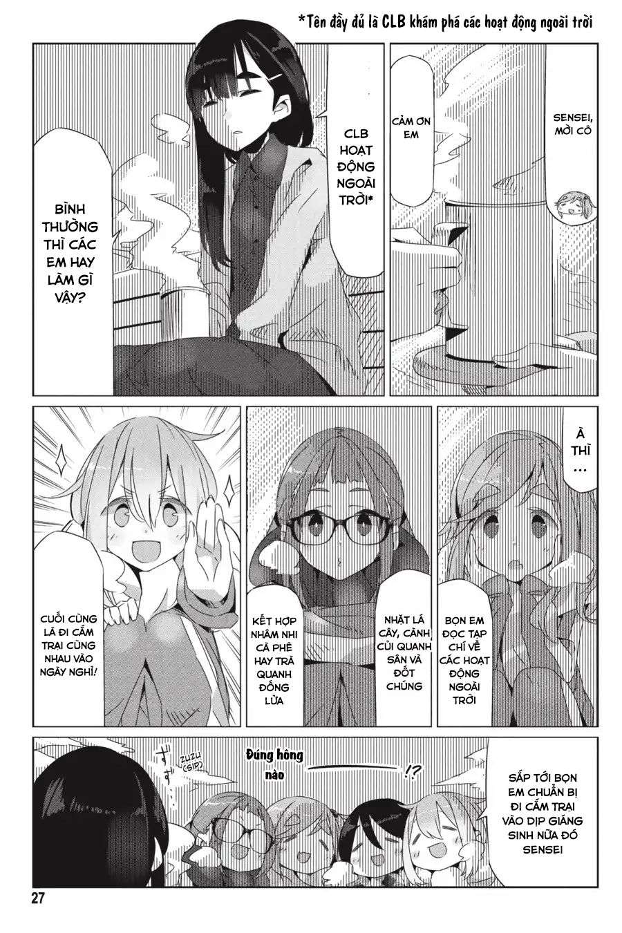 Yurucamp Chapter 19 - Trang 2