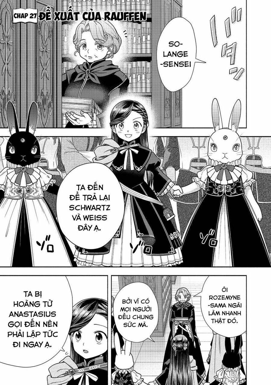 Honzuki No Gekokujou : Koshiki Komikku Ansoroji Chapter 27 - Trang 2