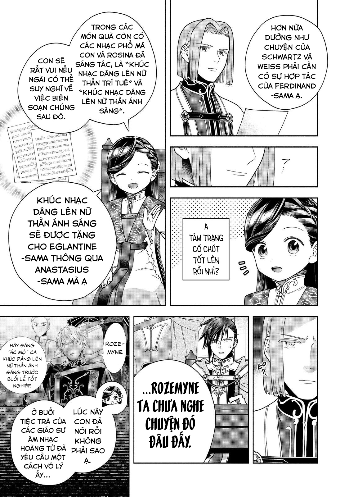 Honzuki No Gekokujou: Dai 4-Bu Kizoku-In No Toshokan O Sukutai! Chapter 38 - Trang 2