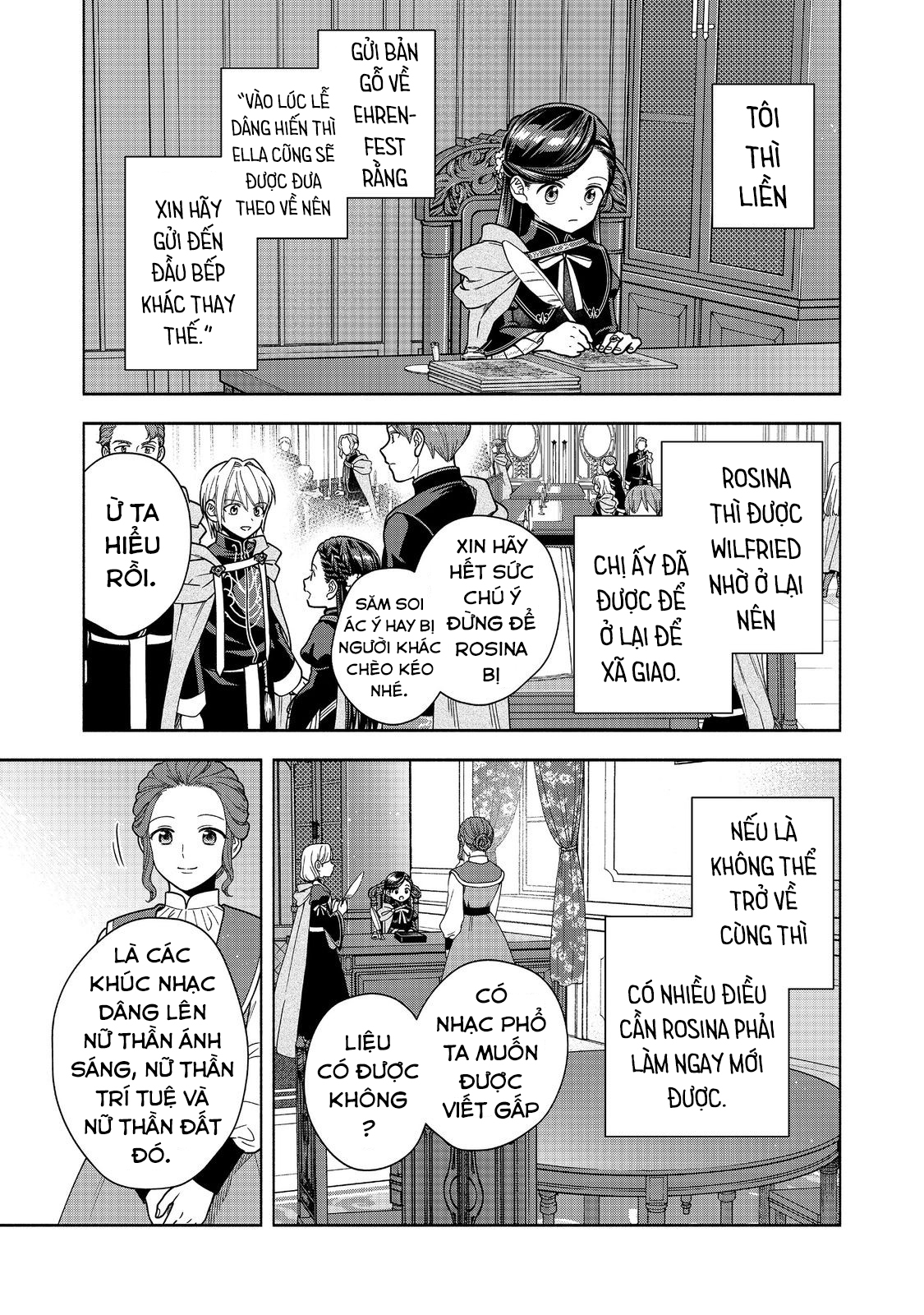 Honzuki No Gekokujou: Dai 4-Bu Kizoku-In No Toshokan O Sukutai! Chapter 37 - Trang 2