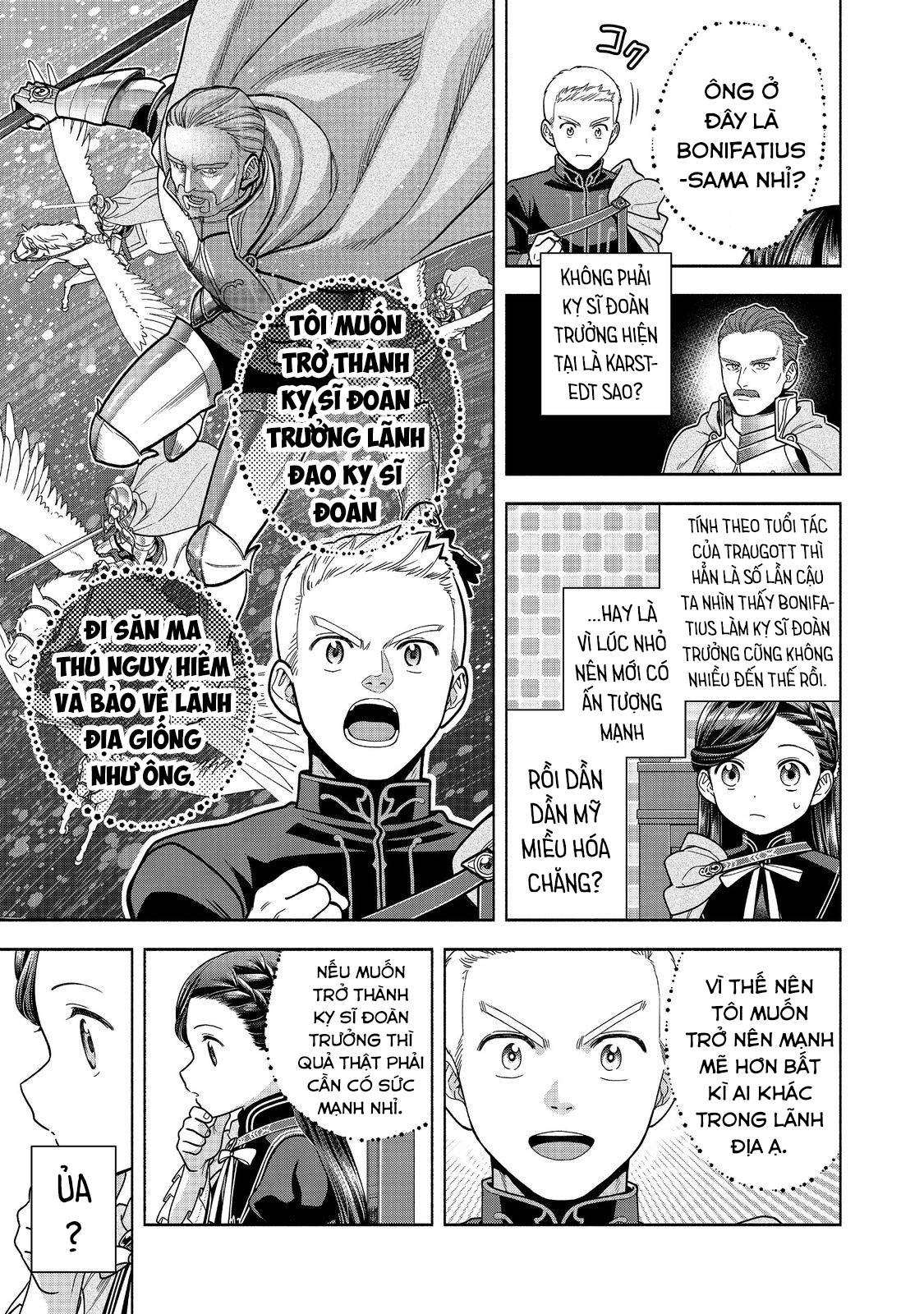 Honzuki No Gekokujou: Dai 4-Bu Kizoku-In No Toshokan O Sukutai! Chapter 33 - Trang 2