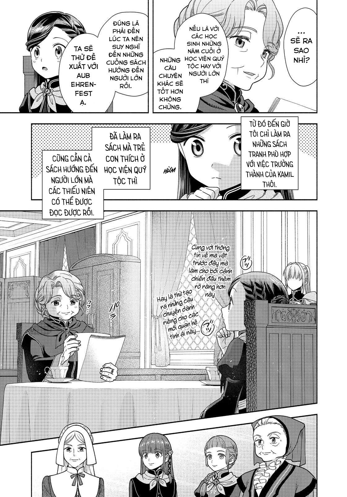 Honzuki No Gekokujou: Dai 4-Bu Kizoku-In No Toshokan O Sukutai! Chapter 23 - Trang 2