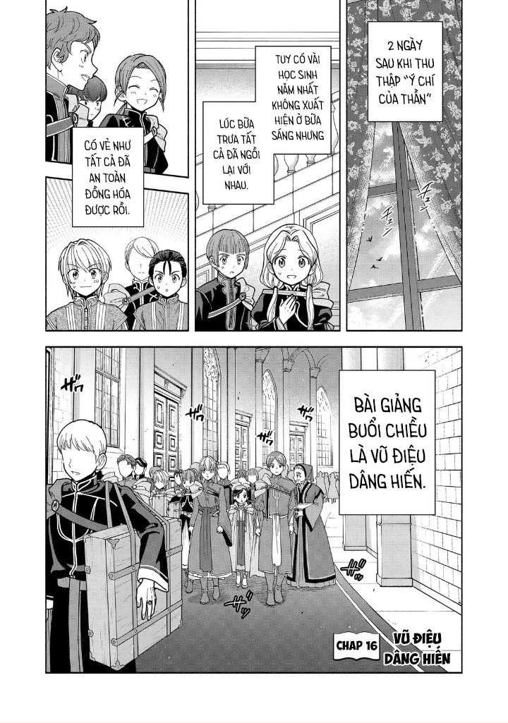 Honzuki No Gekokujou: Dai 4-Bu Kizoku-In No Toshokan O Sukutai! Chapter 16 - Trang 2