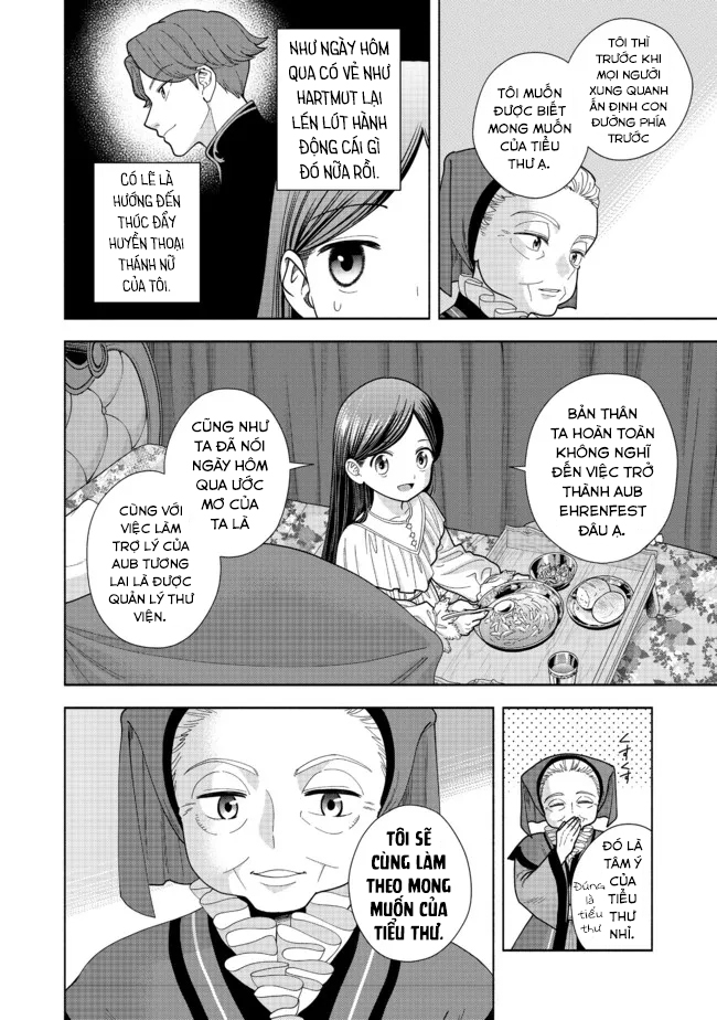 Honzuki No Gekokujou: Dai 4-Bu Kizoku-In No Toshokan O Sukutai! Chapter 15 - Trang 2