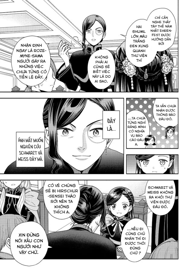 Honzuki No Gekokujou: Dai 4-Bu Kizoku-In No Toshokan O Sukutai! Chapter 13 - Trang 2