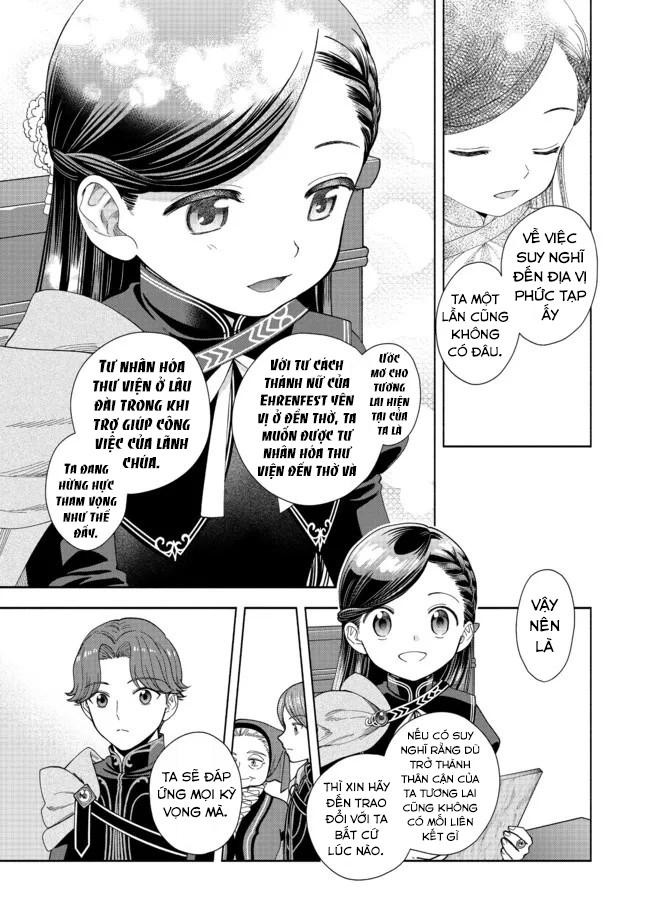 Honzuki No Gekokujou: Dai 4-Bu Kizoku-In No Toshokan O Sukutai! Chapter 13 - Trang 2