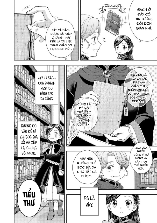 Honzuki No Gekokujou: Dai 4-Bu Kizoku-In No Toshokan O Sukutai! Chapter 12 - Trang 2