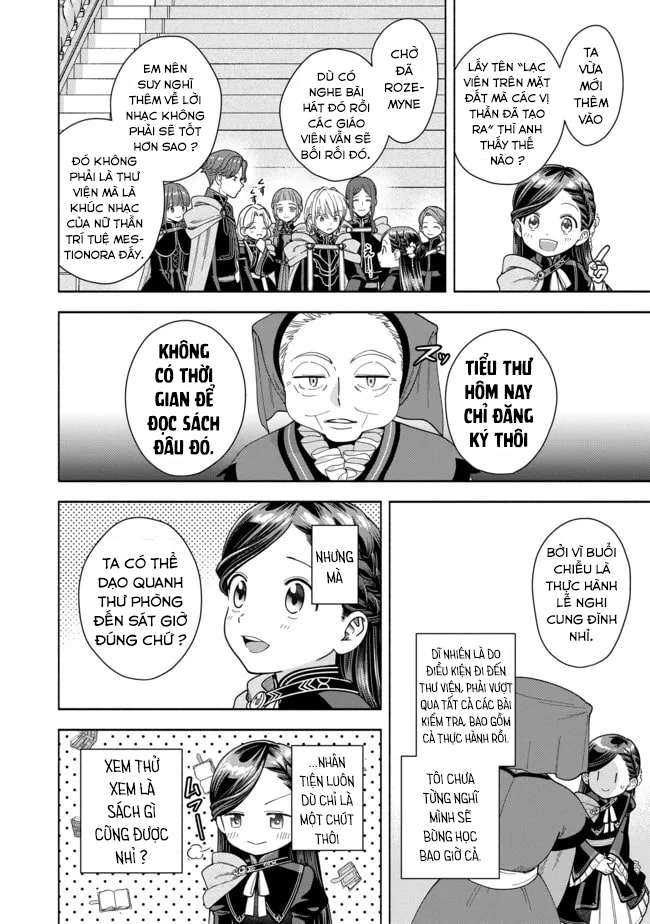 Honzuki No Gekokujou: Dai 4-Bu Kizoku-In No Toshokan O Sukutai! Chapter 11 - Trang 2