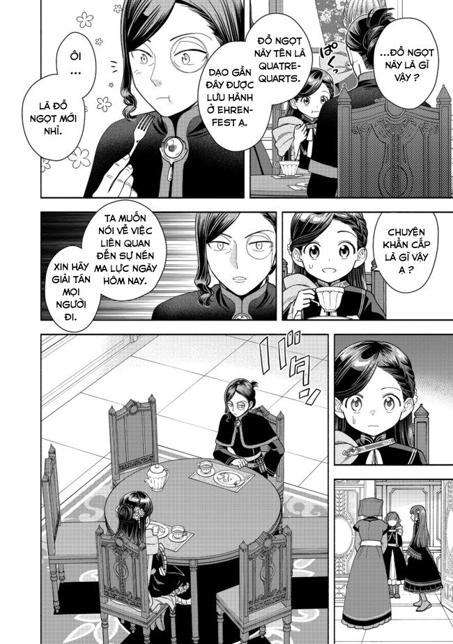 Honzuki No Gekokujou: Dai 4-Bu Kizoku-In No Toshokan O Sukutai! Chapter 10 - Trang 2