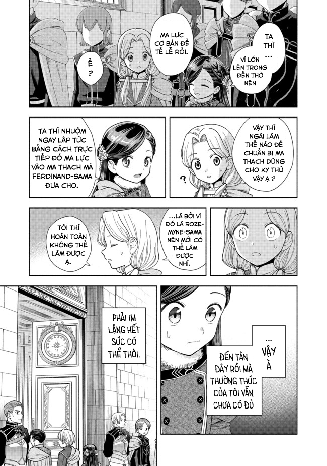 Honzuki No Gekokujou: Dai 4-Bu Kizoku-In No Toshokan O Sukutai! Chapter 9 - Trang 2