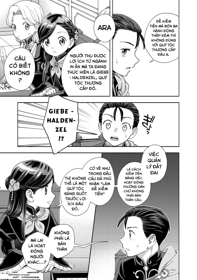 Honzuki No Gekokujou: Dai 4-Bu Kizoku-In No Toshokan O Sukutai! Chapter 9 - Trang 2