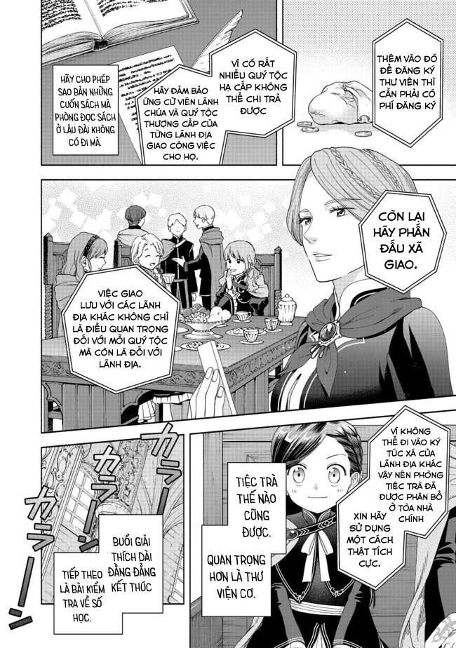 Honzuki No Gekokujou: Dai 4-Bu Kizoku-In No Toshokan O Sukutai! Chapter 7 - Trang 2